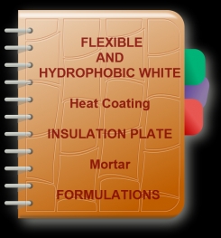 Flexible And Hydrophobic White Heat Coating Insulation Plate Mortar Formulation And Production Process
