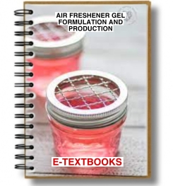 Air Freshener Gel Formulation And Production