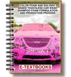Color Foam And Solvent Based Touchless Car Wash Shampoo Foam Formulation And Production Process