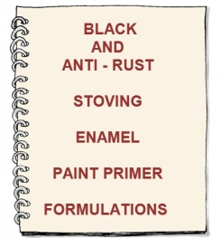 Black And Anti-Rust Stoving Enamel Paint Primer Formulation And Production
