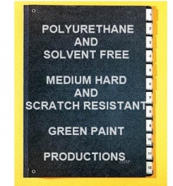 Polyurethane Based And Solvent Free Medium Hard And Scratch Resistant Green Paint Formulation And Production