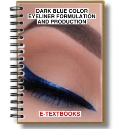 Dark Blue Color Eyeliner Formulation And Production