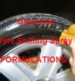 Glycerine Car Tyre Shining And Polisher Spray Formulations And Production Process