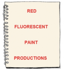 Red Fluorescent Paint Formulation And Production