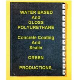 Water Based Polyurethane And Gloss Polyurethane Concrete Coating And Sealer Green Formulation And Production
