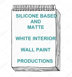 Silicone Based And Matte White Interior Wall Paint Formulation And Production