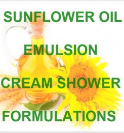 Sunflower Oil Emulsion Cream Shower Formulation And Production
