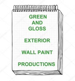 Green And Gloss Exterior Wall Paint Formulation And Production