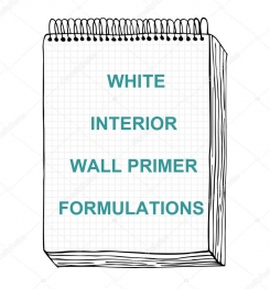White Interior Wall Primer Formulation And Production