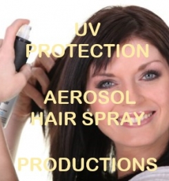 UV Protection Aerosol Hair Spray Formulation And Production