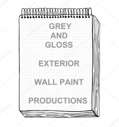Grey And Gloss Exterior Wall Paint Formulation And Production