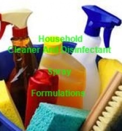 Benzalkonium Chloride and Alcohol Based Multi - purpose Household Cleaner and Disinfectant Spray Formulation And Production
