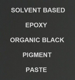 SOLVENT BASED EPOXY ORGANIC BLACK PIGMENT PASTE FORMULATION AND PRODUCTION