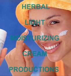 Herbal Light Moisturizing Cream Formulation And Production