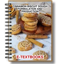 Cinnamon Biscuit Dough Formulation And Production