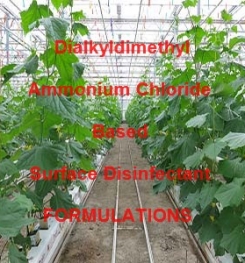 Dialkyldimethyl Ammonium Chloride Based Surface Disinfectant of Greenhouse Formulation And Production
