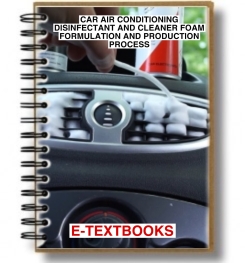 Car Air Conditioning Disinfectant And Cleaner Foam Formulation And Production Process
