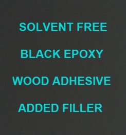 Two Component And Solvent Free Black Epoxy Wood Adhesive Added Filler Formulation And Production