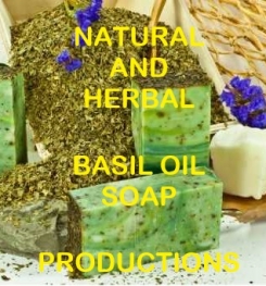 Natural And Herbal Basil Oil Soap Formulation And Production