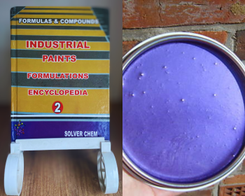 METHODS TO MANUFACTURE GLOSS PURPLE CELLULOSE TOP COAT PAINT