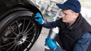 Formulations of tire cleaner and polisher